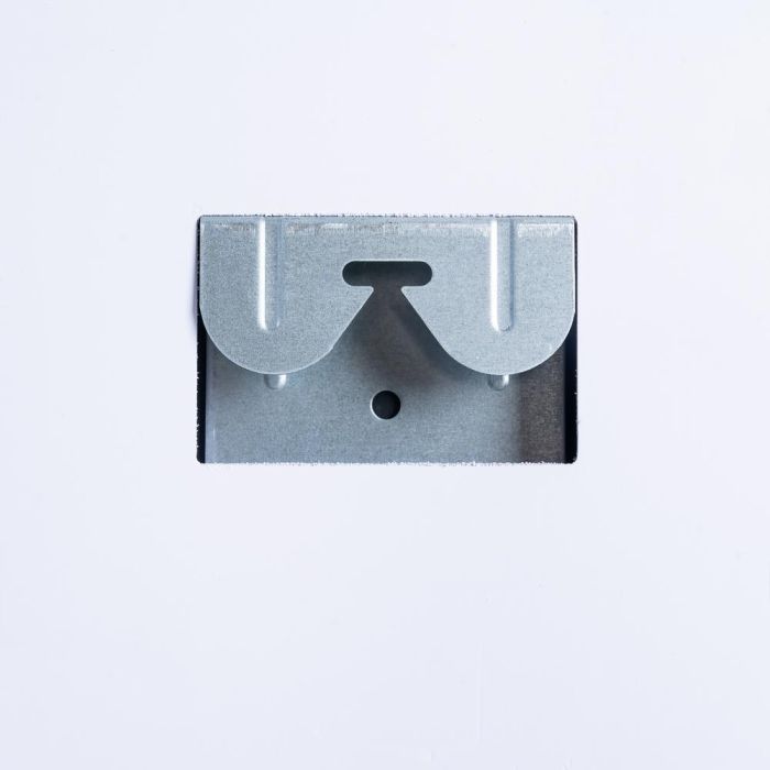 Espejo con Luz Led Negro Decoración 60 X 3 X 60 cm