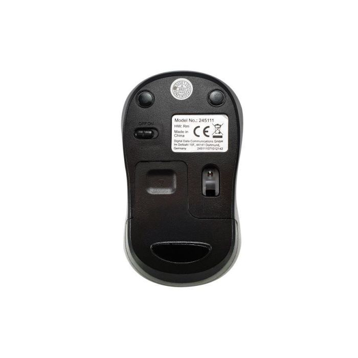 Equip Ratón Óptico Inalámbrico 2.4Ghz Nano 1200 DPI Comfort Ergonómico Ambidiestro Plug & Play 1 Equip Ratón Óptico Inalámbrico 2.4Ghz Nano 1200 DPI Comfort Ergonómico Ambidiestro Plug & Play 1