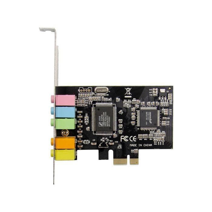 MicroConnect MC-CMI6CH-PCIE Tarjeta de Sonido PCIe 5.1 Canales para PC Escritorio Audio Envolvente Alta Calidad 2
