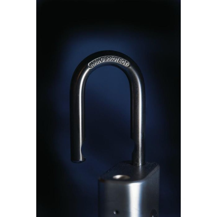 ABUS Touch 57/45 Candado biométrico de huella dactilar para exterior, resistente a la intemperie, zinc de acero/acero endurecido para cobertizo 8