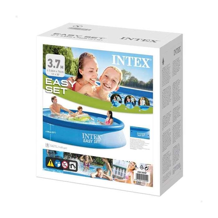 Piscina Redonda Easy Set Intex 5621 Litros 366x76cm 1 Piscina Redonda Easy Set Intex 5621 Litros 366x76cm 1