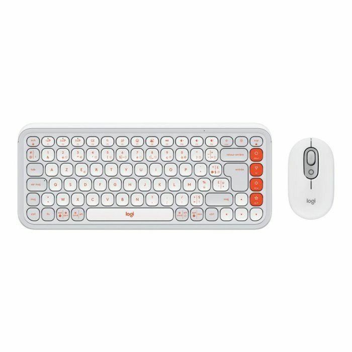 Logitech LOG1729209837979 POP Icon Combo - Teclado y Ratón Inalámbricos