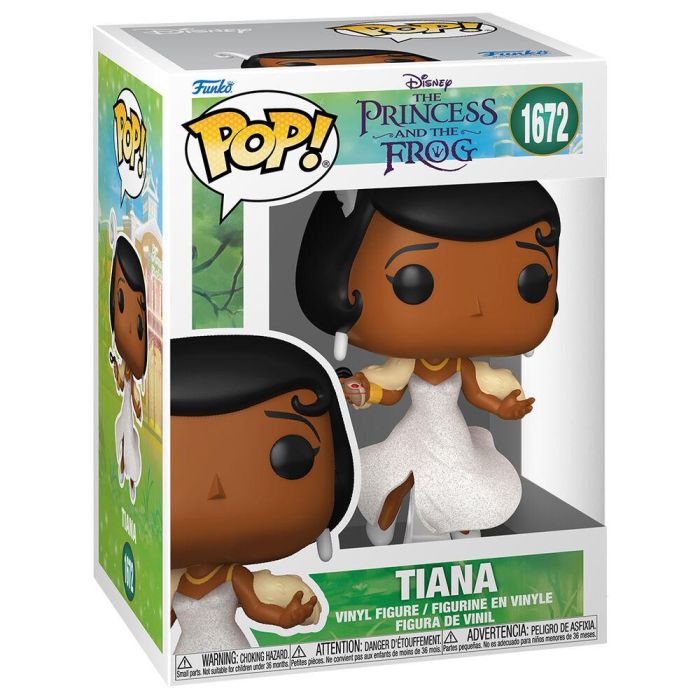 Figura POP Disney Tiana y el Sapo Tiana 1