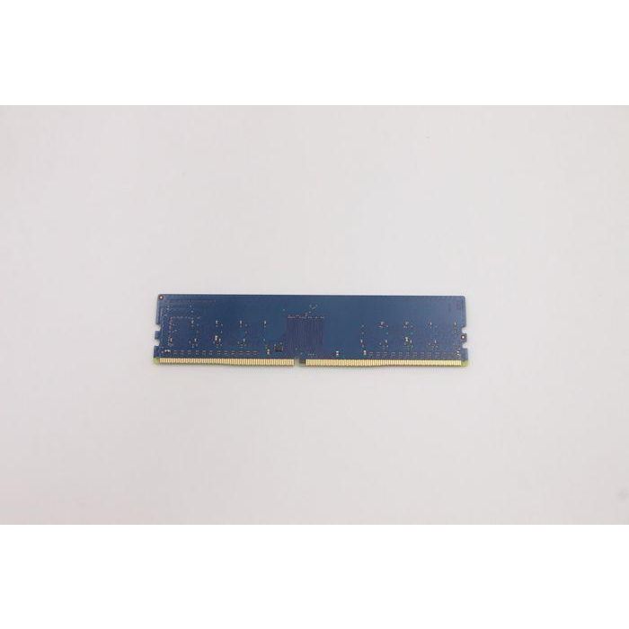 Lenovo DDR4 UDIMM memory module, 8GB capacity, 3200MHz speed, 288-pin, non-ECC, suitable for desktop systems. 1 Lenovo DDR4 UDIMM memory module, 8GB capacity, 3200MHz speed, 288-pin, non-ECC, suitable for desktop systems. 1