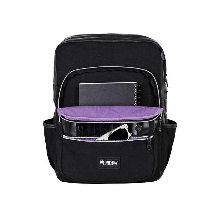 Karactermania Mochila Oxford Miércoles Uniform Algodón 40 x 29 x 14 cm 3