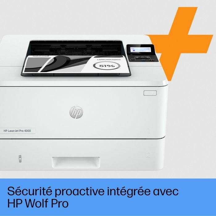 HP 4002dne Impresora Láser LaserJet Pro - Máxima Productividad, Altas Velocidades, Gestión Sencilla, HP+ 27