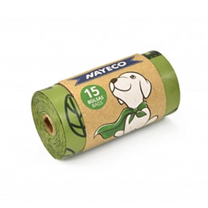 Nayeco Bolsas Higienicas De Lavanda Caja 8 Rollos Bolsas Biodegradables Para Mascotas 2