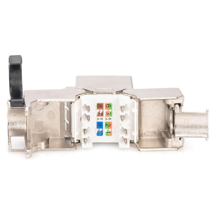 Digitus Módulo Keystone CAT 8.1, Apantallado, RJ45 Hembra a Hembra, Blanco 0 Digitus Módulo Keystone CAT 8.1, Apantallado, RJ45 Hembra a Hembra, Blanco 0