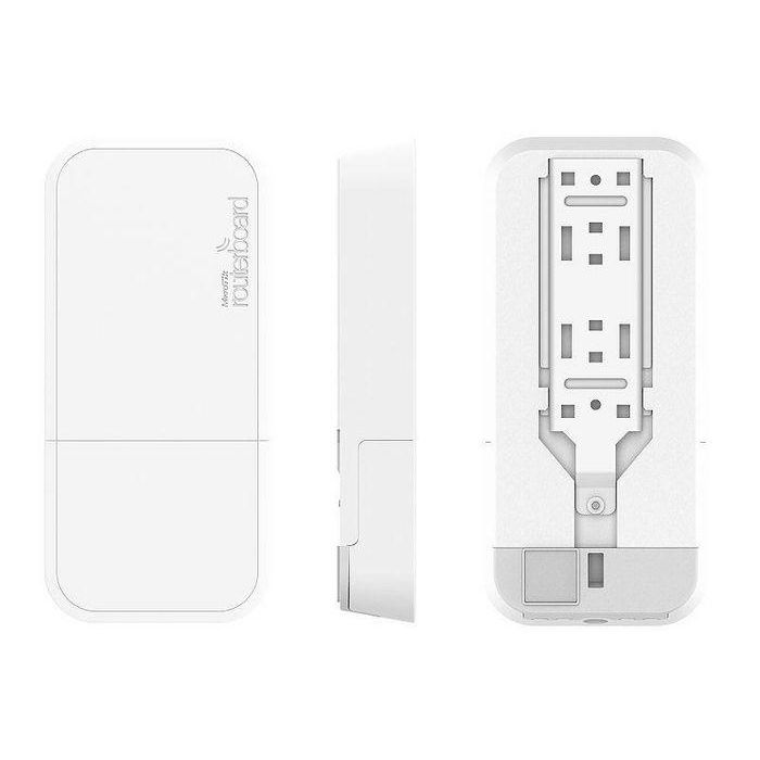 MikroTik wAP 60G 60 GHz CPE con Phase array 60° beamforming, antena integrada, CPU 716 MHz, 256 MB RAM, RouterOS L3 1