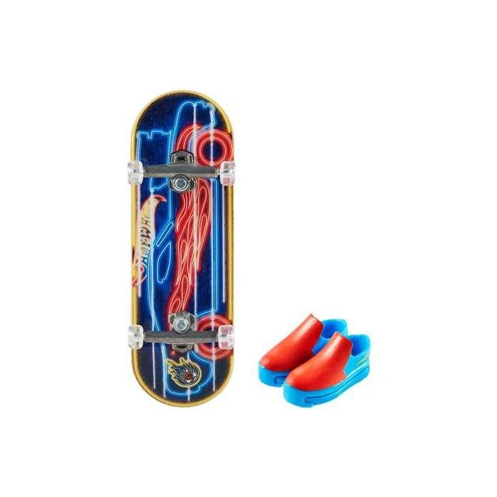 Mini monopatin hot wheels. incluye zapatos. 10 cm - modelos surtidos 8 Mini monopatin hot wheels. incluye zapatos. 10 cm - modelos surtidos 8
