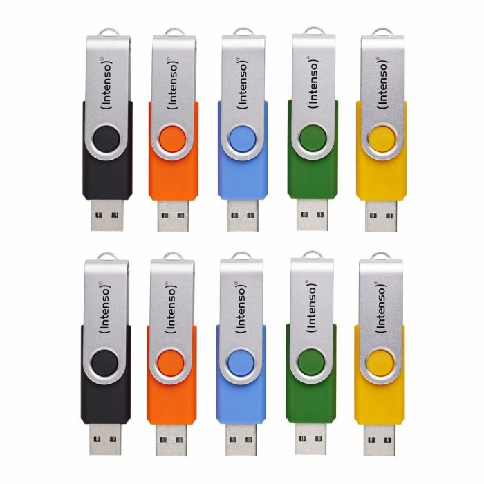 Memoria USB INTENSO Basic Line 8 GB 10 Unidades (10 Unidades) 7
