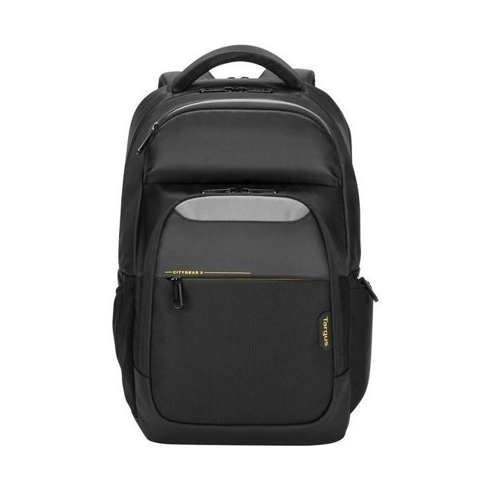 Targus Citygear Mochila para Portátil hasta 17.3 pulgadas, Resistente, Protección Dome, Compartimentos Tablet, Ergonómica, Negra 4 Targus Citygear Mochila para Portátil hasta 17.3 pulgadas, Resistente, Protección Dome, Compartimentos Tablet, Ergonómica, Negra 4