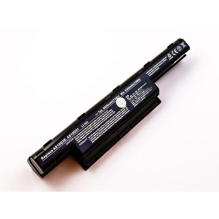CoreParts Laptop Battery for Acer 71Wh 9 Cell Li-ion 10.8V 6.6Ah Black CoreParts Laptop Battery for Acer 71Wh 9 Cell Li-ion 10.8V 6.6Ah Black