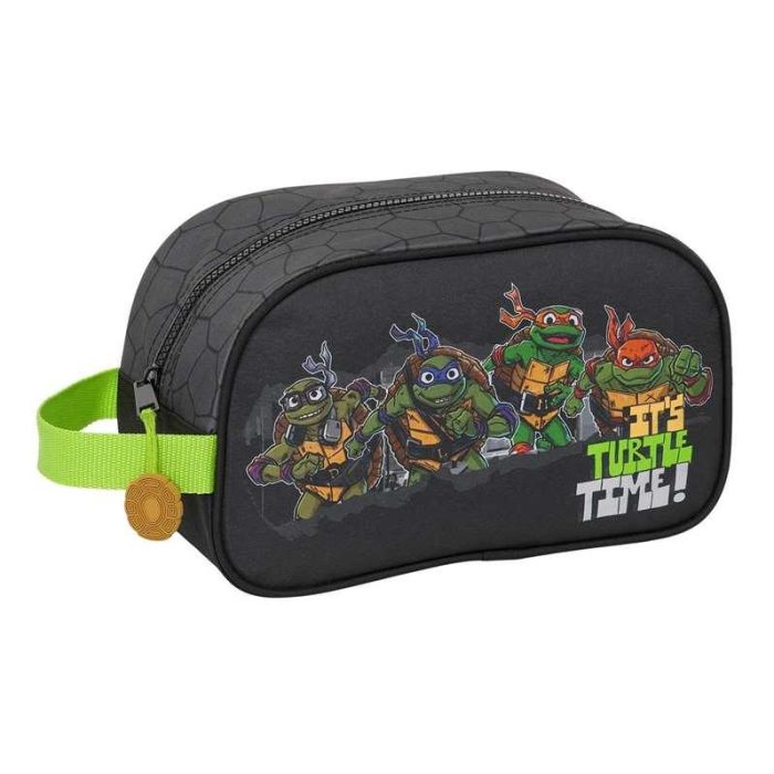 Neceser de Viaje Teenage Mutant Ninja Turtles Negro Gris 26 x 15 x 12 cm 0 Neceser de Viaje Teenage Mutant Ninja Turtles Negro Gris 26 x 15 x 12 cm 0