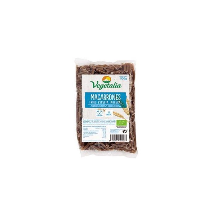 Macarrones De Espelta Integral 500Gr. Bio