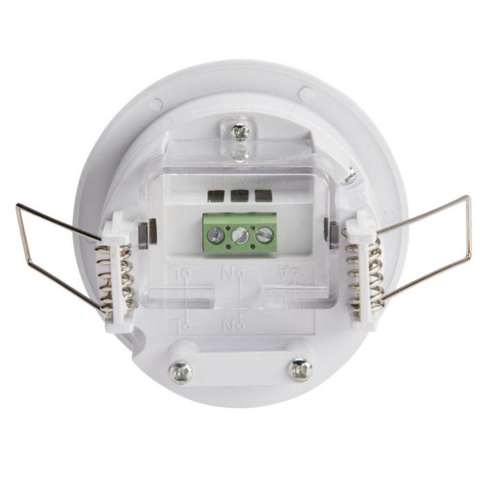 Sensor Movimiento Empotrable 360º Compatible LED, Bajo Consumo e Incandescencia. Detección Infrarrojos 1200W/300W, Alcance 6m. 5 Sensor Movimiento Empotrable 360º Compatible LED, Bajo Consumo e Incandescencia. Detección Infrarrojos 1200W/300W, Alcance 6m. 5