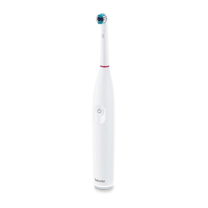 Beurer TB-30 Cepillo Dental Eléctrico Blanco, 2 Programas Limpieza y Encías Sensibles, Tecnología Oscilante y Pulsátil, Temporizador 2 Minutos 2