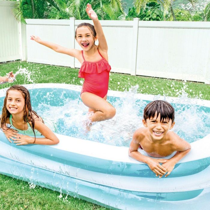 Piscina Hinchable Intex Blanco/Verde 770 L 262 x 56 x 175 cm (2 Unidades) 3