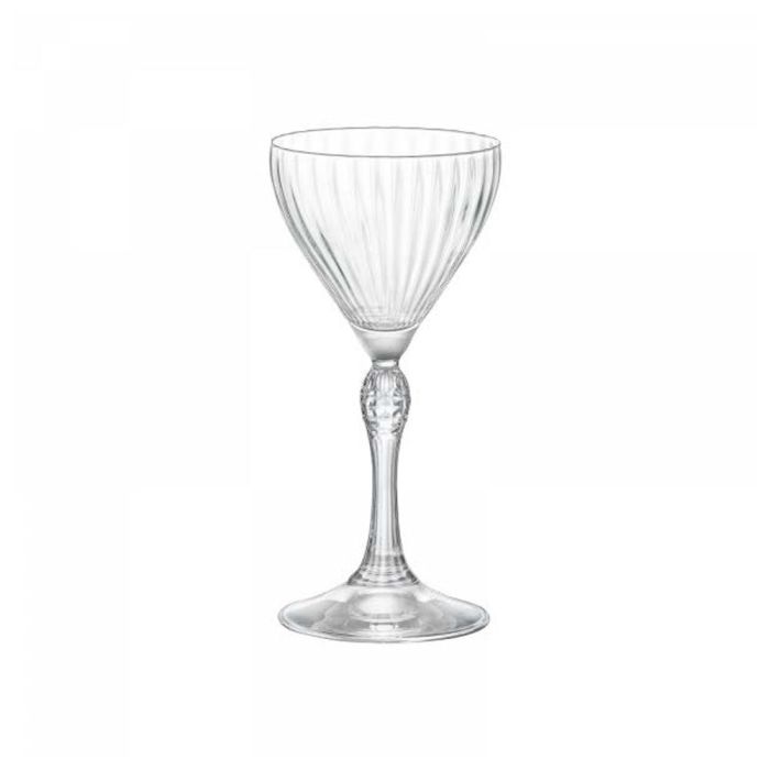 Bormioli Rocco Copa Cóctel Nick & Nora America20s 140 ml - Pack de 6 Unidades Elegantes H.158 mm