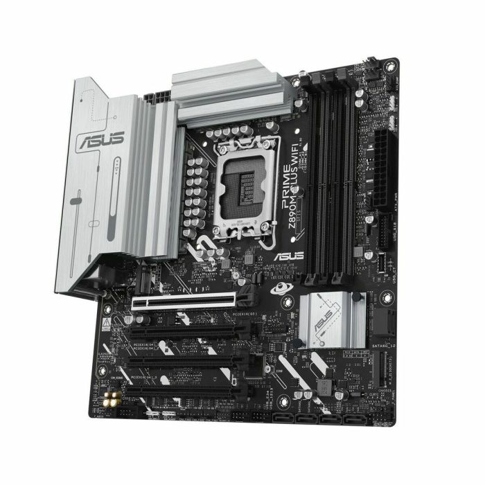 ASUS PRIME Z890M-PLUS WiFi Placa Base micro ATX Intel Z890 LGA 1851, Wi-Fi 7, DDR5, 90MB1J80-M0EAY0 0 ASUS PRIME Z890M-PLUS WiFi Placa Base micro ATX Intel Z890 LGA 1851, Wi-Fi 7, DDR5, 90MB1J80-M0EAY0 0