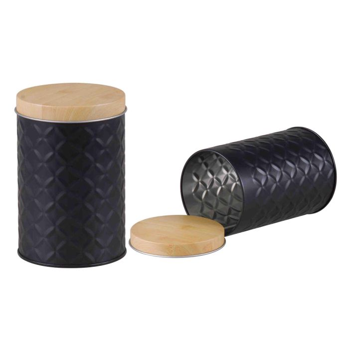 Bote de Metal para Cocina Diamond 8.4 x 13 cm - Inde (12 Unidades) 3 Bote de Metal para Cocina Diamond 8.4 x 13 cm - Inde (12 Unidades) 3