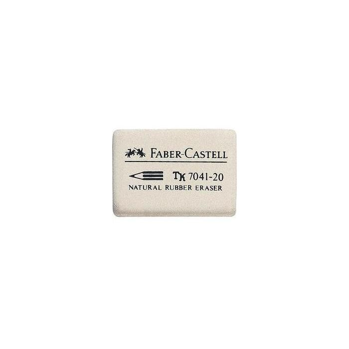 FABER-CASTELL 7041-20 Radierer Latex-free