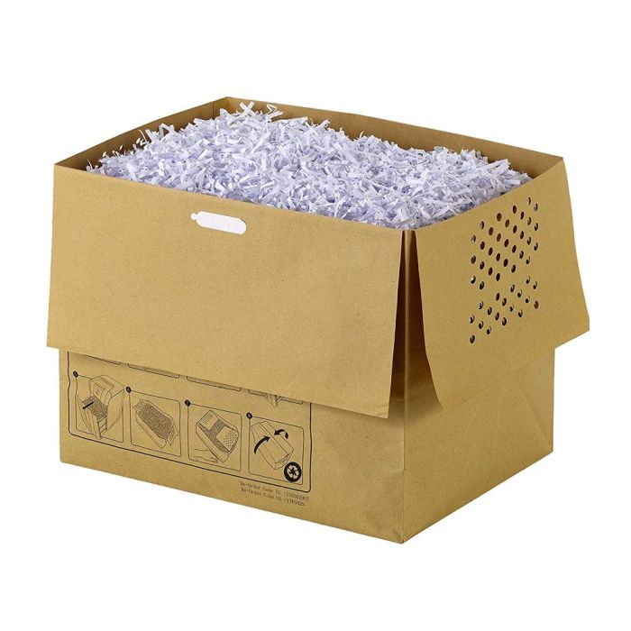 Bolsa De Residuos Rexel Reciclable Para Destructora Auto+300X Capacidad 40 L Pack De 20 Unidades 400x295x315 mm 1