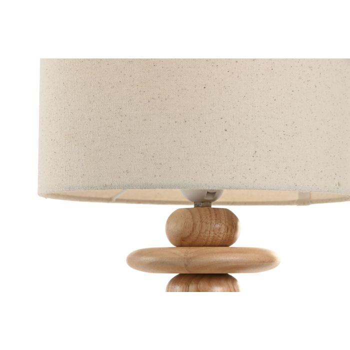 Lampara Sobremesa Urban DKD Home Decor Marron Crudo 25 x 40 x 25 cm (2 Unidades) 2 Lampara Sobremesa Urban DKD Home Decor Marron Crudo 25 x 40 x 25 cm (2 Unidades) 2