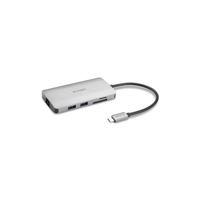 Hub USB Kensington K33820WW Negro Plateado