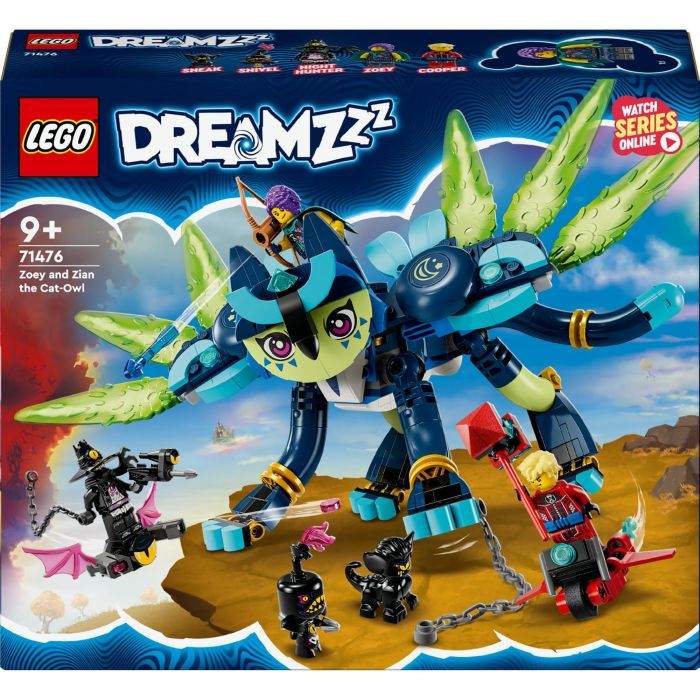LEGO 71476 DREAMZzz Zoey y la Gatita Búho Zian, Set de Construcción de Juguete 0 LEGO 71476 DREAMZzz Zoey y la Gatita Búho Zian, Set de Construcción de Juguete 0