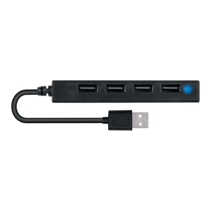 Conceptronic Hub USB 2.0 con 4 Puertos y Velocidad de Transferencia de Datos de 480 Mbit/s Color Negro 4 Conceptronic Hub USB 2.0 con 4 Puertos y Velocidad de Transferencia de Datos de 480 Mbit/s Color Negro 4