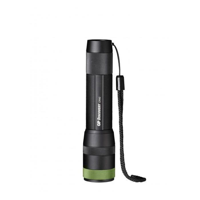 GP CR42 Linterna Recargable 1000 Lúmenes, 170m Alcance, IPX7, 40h Autonomía para Aventura y Outdoor 1