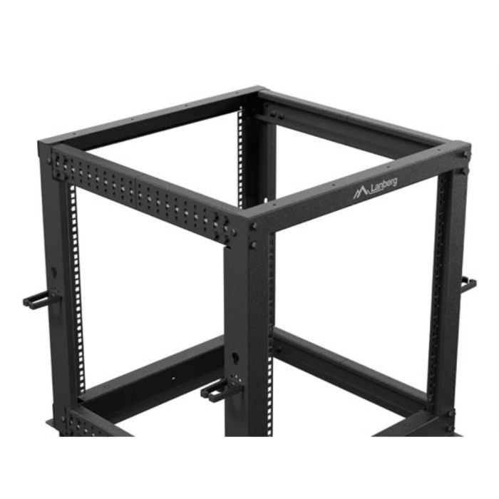 Lanberg OR01-6112-B Armario Rack Independiente 12U Negro, Carga 600 kg, con Ruedas 6 Lanberg OR01-6112-B Armario Rack Independiente 12U Negro, Carga 600 kg, con Ruedas 6