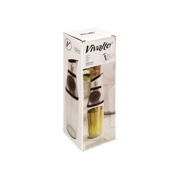 Aceitera Vidrio 500Ml Vivalto 7X2CM (12 Unidades) 2 Aceitera Vidrio 500Ml Vivalto 7X2CM (12 Unidades) 2