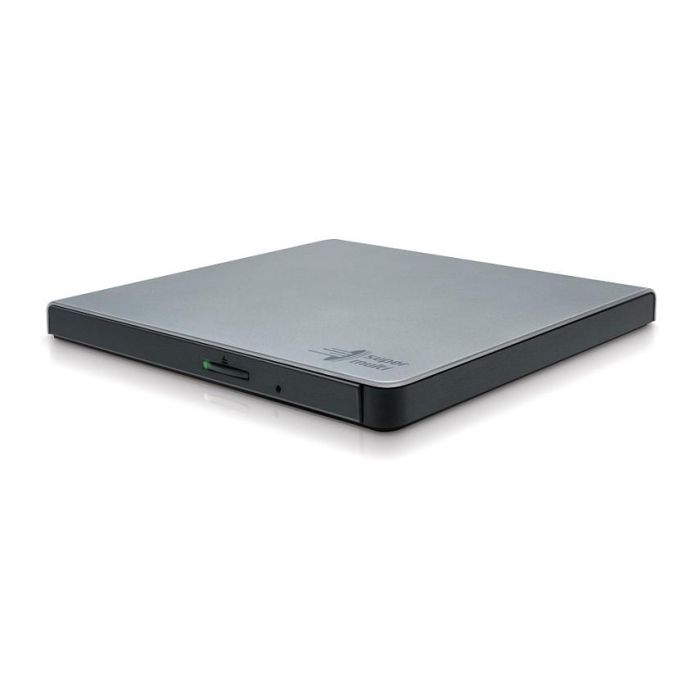 Hitachi-LG GP57ES40 Grabadora DVD Externa Slim USB 2.0 Portátil Plata