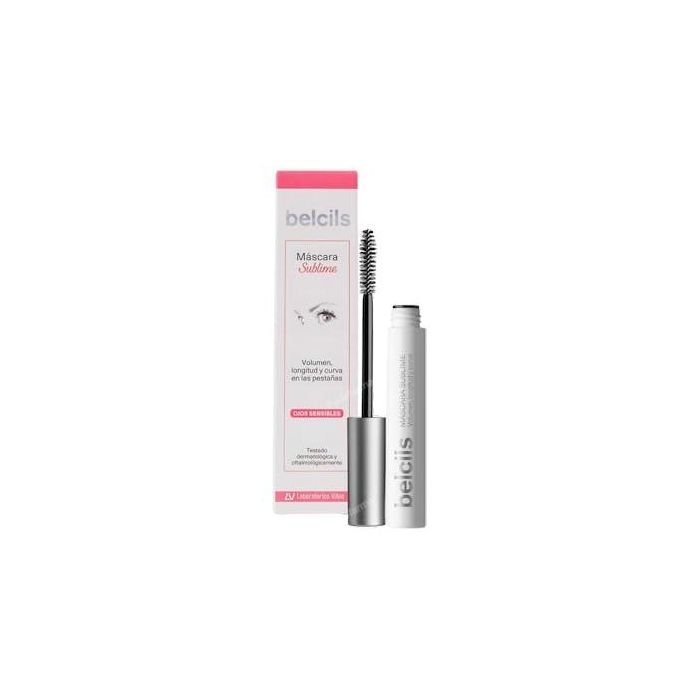 Belcils Máscara Sublime para Pestañas Negro 8 ml - Volumen, Longitud, Curva y Fortalecimiento Hipoalergénica