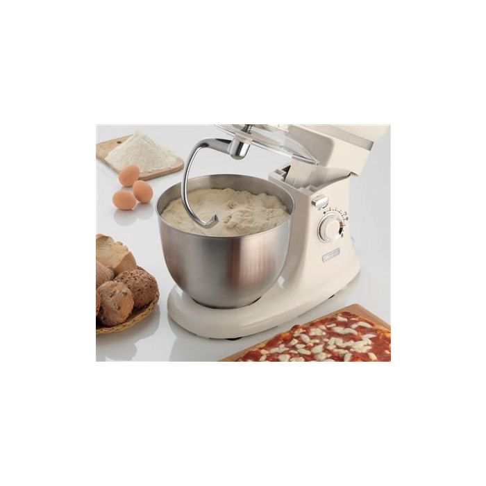 Ariete 1588/04 Robot de Cocina Vintage Verde con Bol de Acero Inoxidable, 10 Velocidades y Función Pulse 10