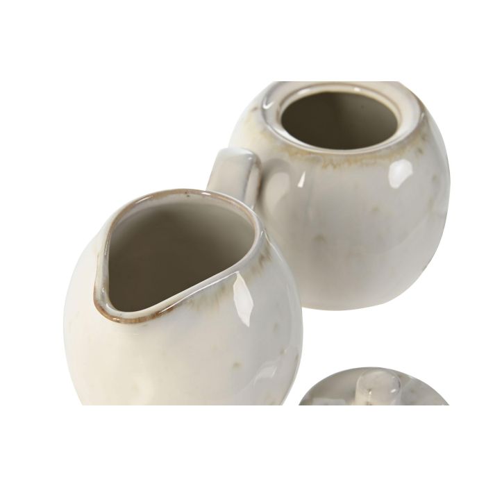 Azucarero Moderno DKD Home Decor Blanco 9 x 10 x 9 cm Set de 2 2 Azucarero Moderno DKD Home Decor Blanco 9 x 10 x 9 cm Set de 2 2
