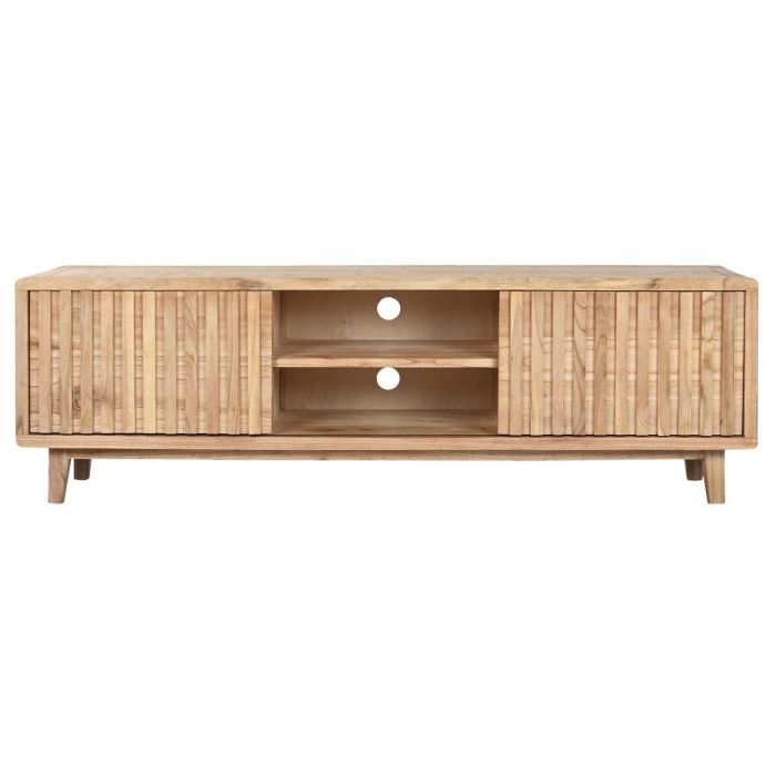 DKD Home Decor Mueble TV Scandi de Mindi 160 x 45 x 50 cm 1 DKD Home Decor Mueble TV Scandi de Mindi 160 x 45 x 50 cm 1