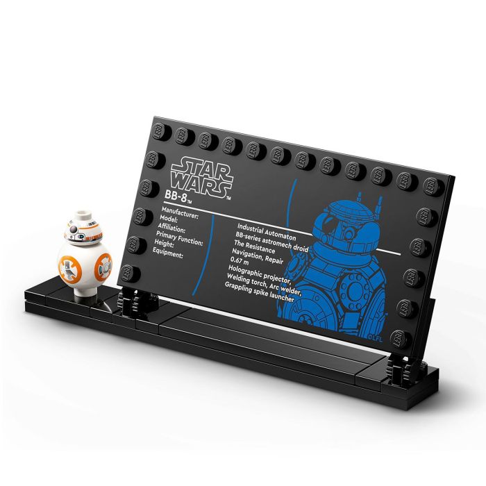 LEGO Star Wars Droide Astromecánico BB-8 Set de Construcción 75452 con 569 Piezas 3