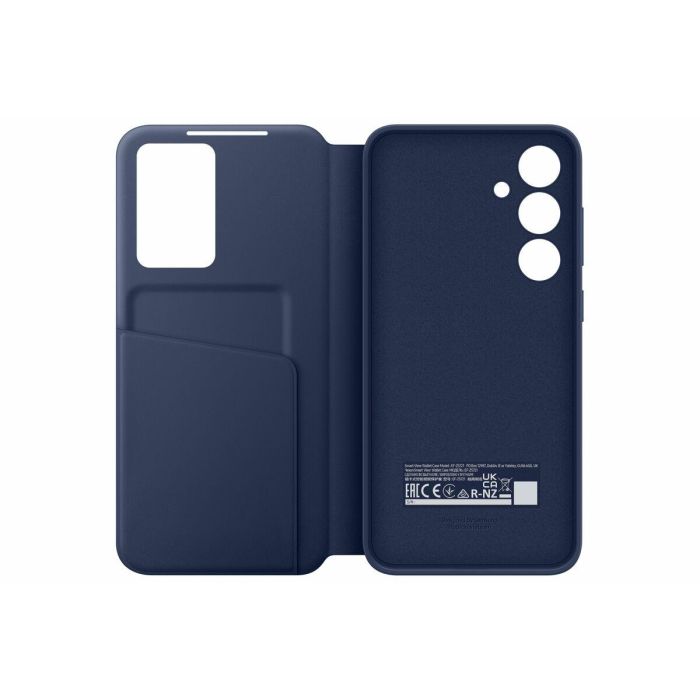 Samsung SAM1728654561786 Funda Smart View para Galaxy S24 FE con tarjetero, color azul 12 Samsung SAM1728654561786 Funda Smart View para Galaxy S24 FE con tarjetero, color azul 12