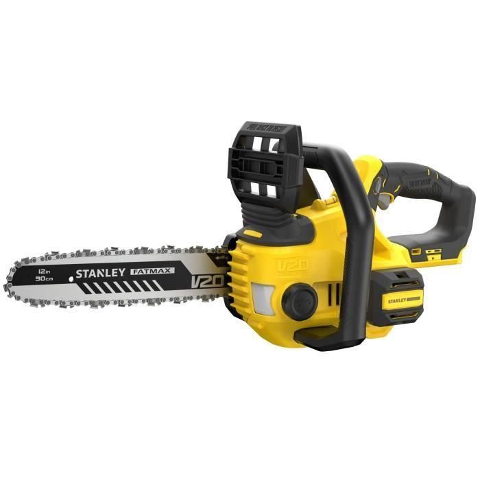 Stanley Fatmax SFMCCS630B-XJ Motosierra eléctrica inalámbrica 18V, espada 30cm - Batería no incluida