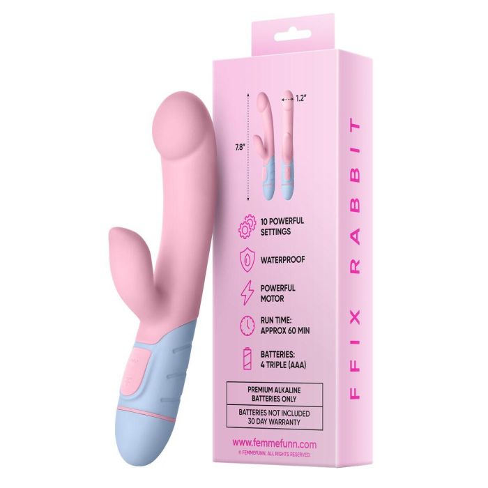 Vibrador Punto G FemmeFunn Ffix Rosa 8 Vibrador Punto G FemmeFunn Ffix Rosa 8