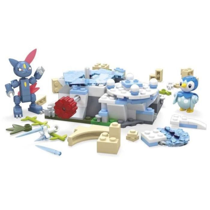 Mega Construx - Pokemon - Tiplouf y Farfuret tienen nieve - Construcción - 6 años y + 3