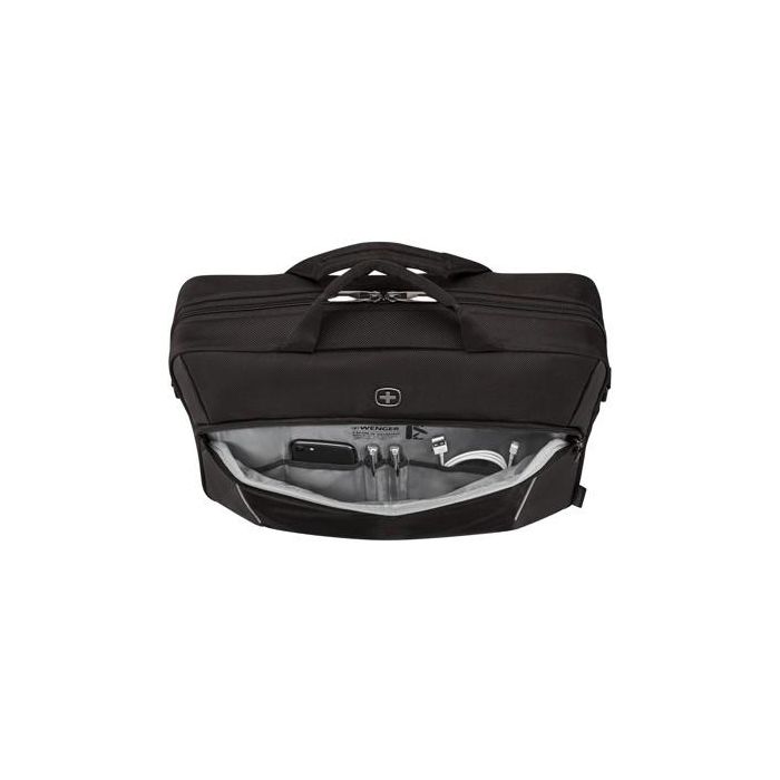 WENGER XE Compact Brief 16 40,64cm 16Zoll Laptop Briefcase with Tablet Pocket Black 2 WENGER XE Compact Brief 16 40,64cm 16Zoll Laptop Briefcase with Tablet Pocket Black 2