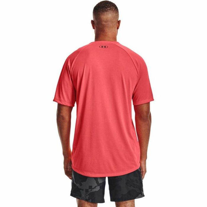 Camiseta de Manga Corta Hombre Under Armour Tech 2.0 Rojo 2