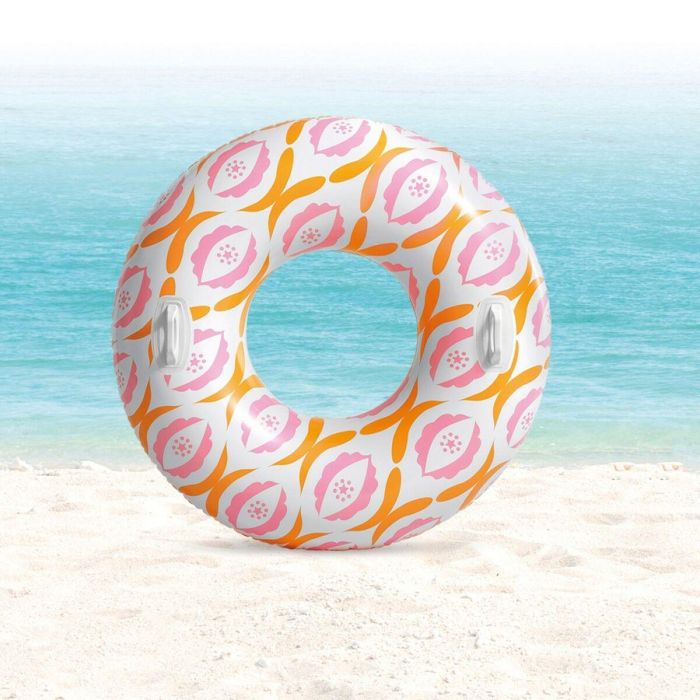Intex Flotador Hinchable Timeless con Asas, 114 cm de Diámetro, PVC, Edad Mínima 9 Años, Modelos Surtidos 3 Intex Flotador Hinchable Timeless con Asas, 114 cm de Diámetro, PVC, Edad Mínima 9 Años, Modelos Surtidos 3