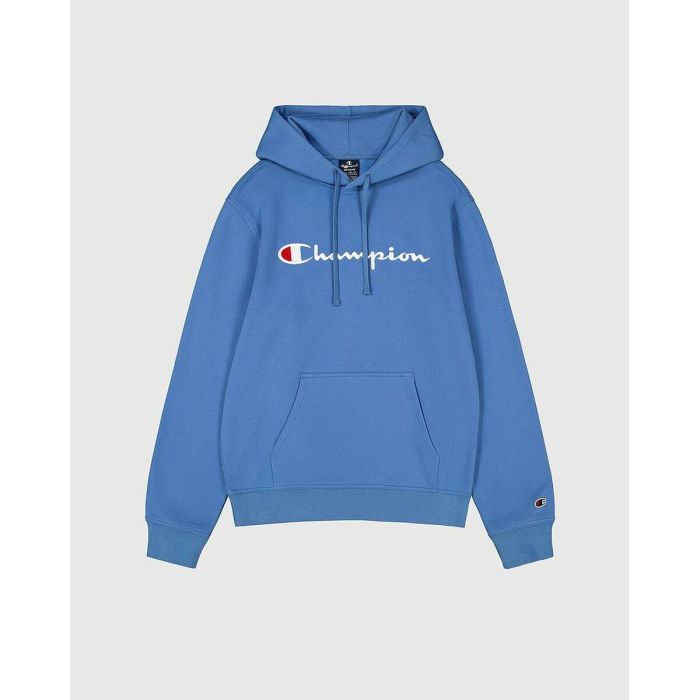 Sudadera con Capucha Hombre Champion HOODED SWEATSHIRT 220253 CBU Azul 3 Sudadera con Capucha Hombre Champion HOODED SWEATSHIRT 220253 CBU Azul 3