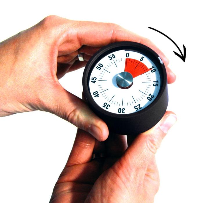 Cuisy Temporizador Magnético para Cocina con Imán, Ajustable hasta 60 Minutos 4