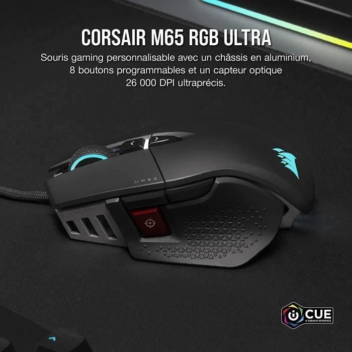Ratón Gaming Corsair M65 RGB ULTRA 2 Ratón Gaming Corsair M65 RGB ULTRA 2